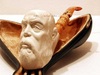 Трубка MEERSCHAUM персона " Чингисхан " в футляре